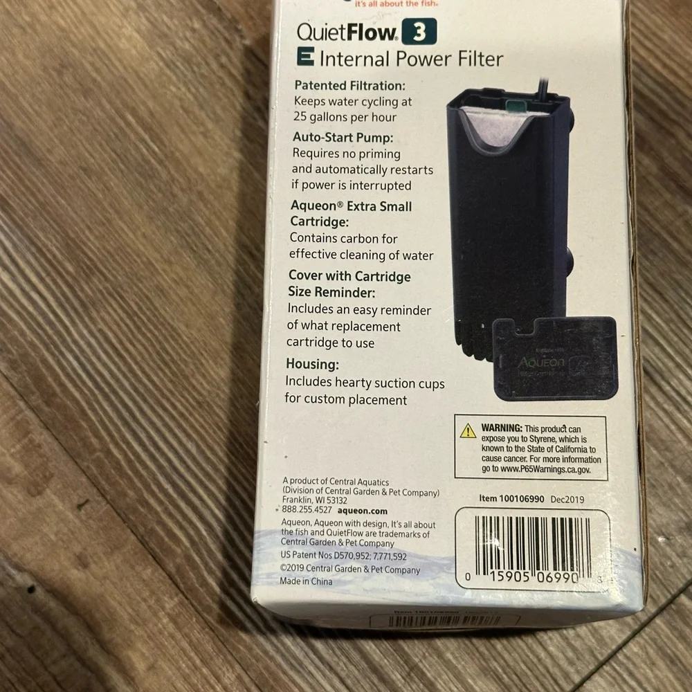 Aqueon QuietFlow 3 Power Filter